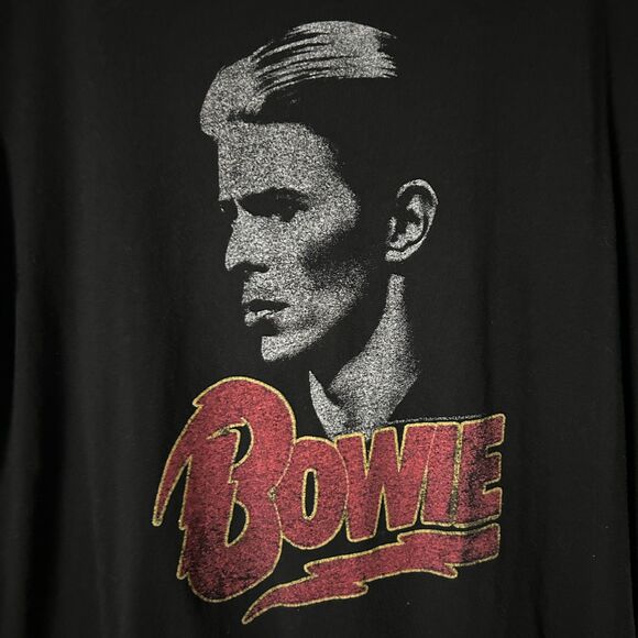 Daydreamer David Bowie Graphic Tee Black Size Medium - Picture 2 of 5